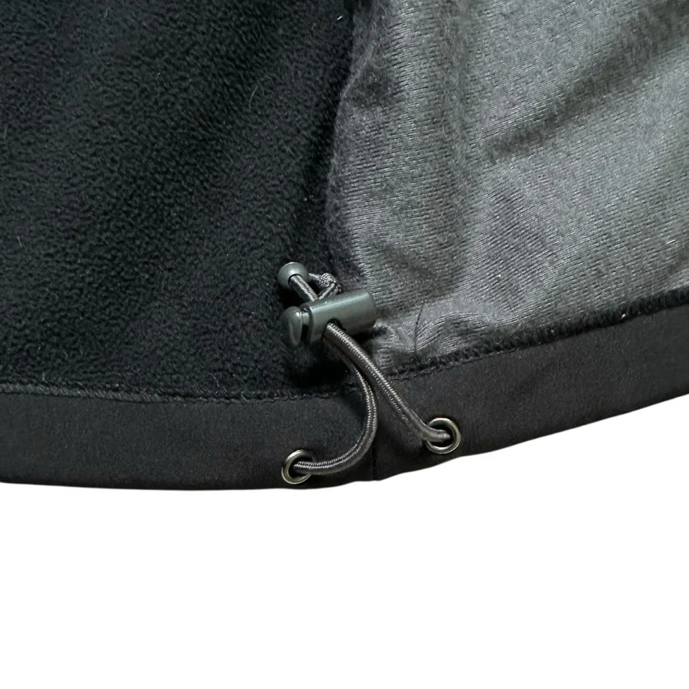 Free Country Men’s L Black & Gray Soft Shell Full Zip Jacket
